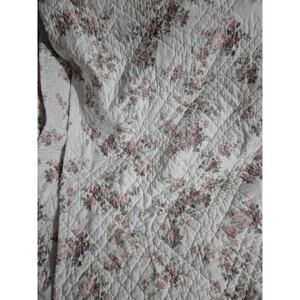 💥 SIMPLY SHABBY CHIC RACHEL ASHWELL Twin Full Floral Roses REVERSIBLE COMFORTER